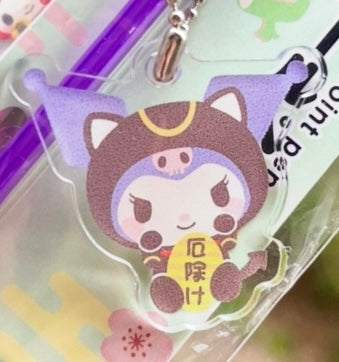 Sanrio pen with acrylic charm Pochacco/Cinnamoroll