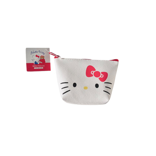 Borsellino in pelle Hello Kitty