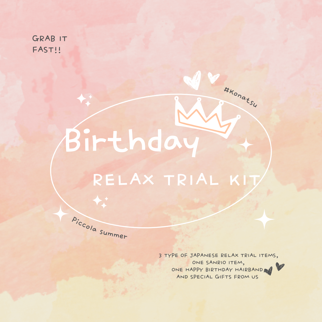 Birthday Relax Trial Kit